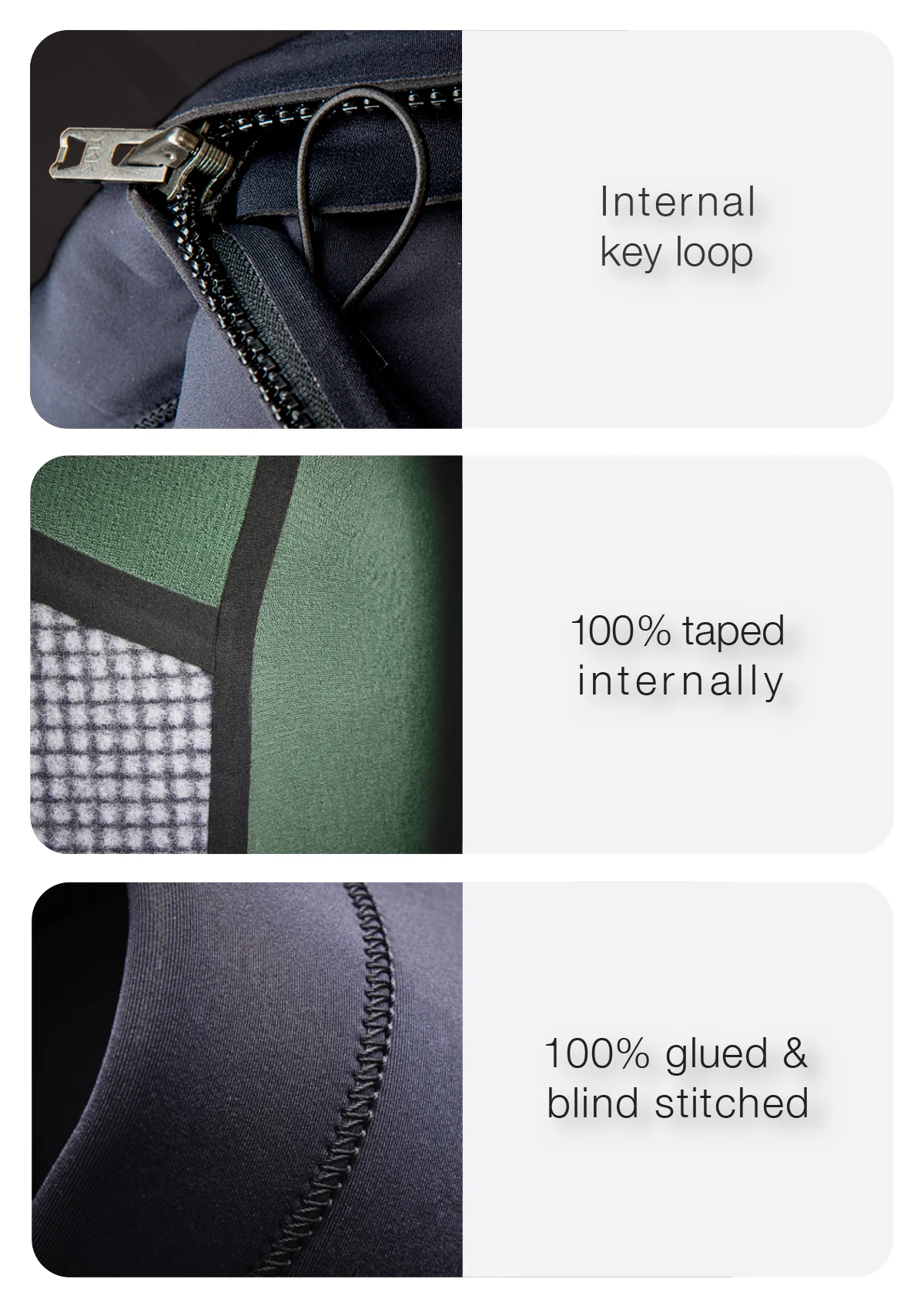 2/2 Natural Rubber Bib Zip Wetsuit - Image 6