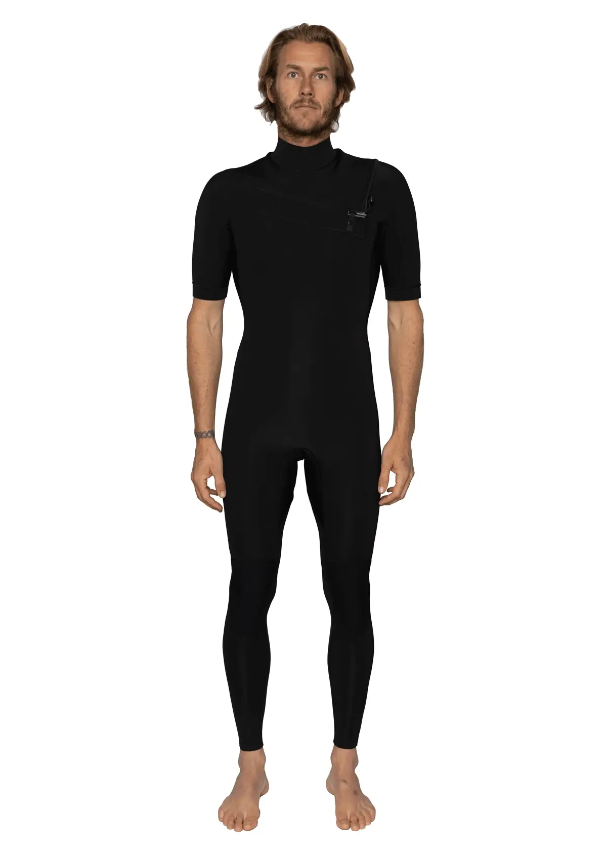 2mm Thermal Chest Zip Short Arm Wetsuit - Image 3