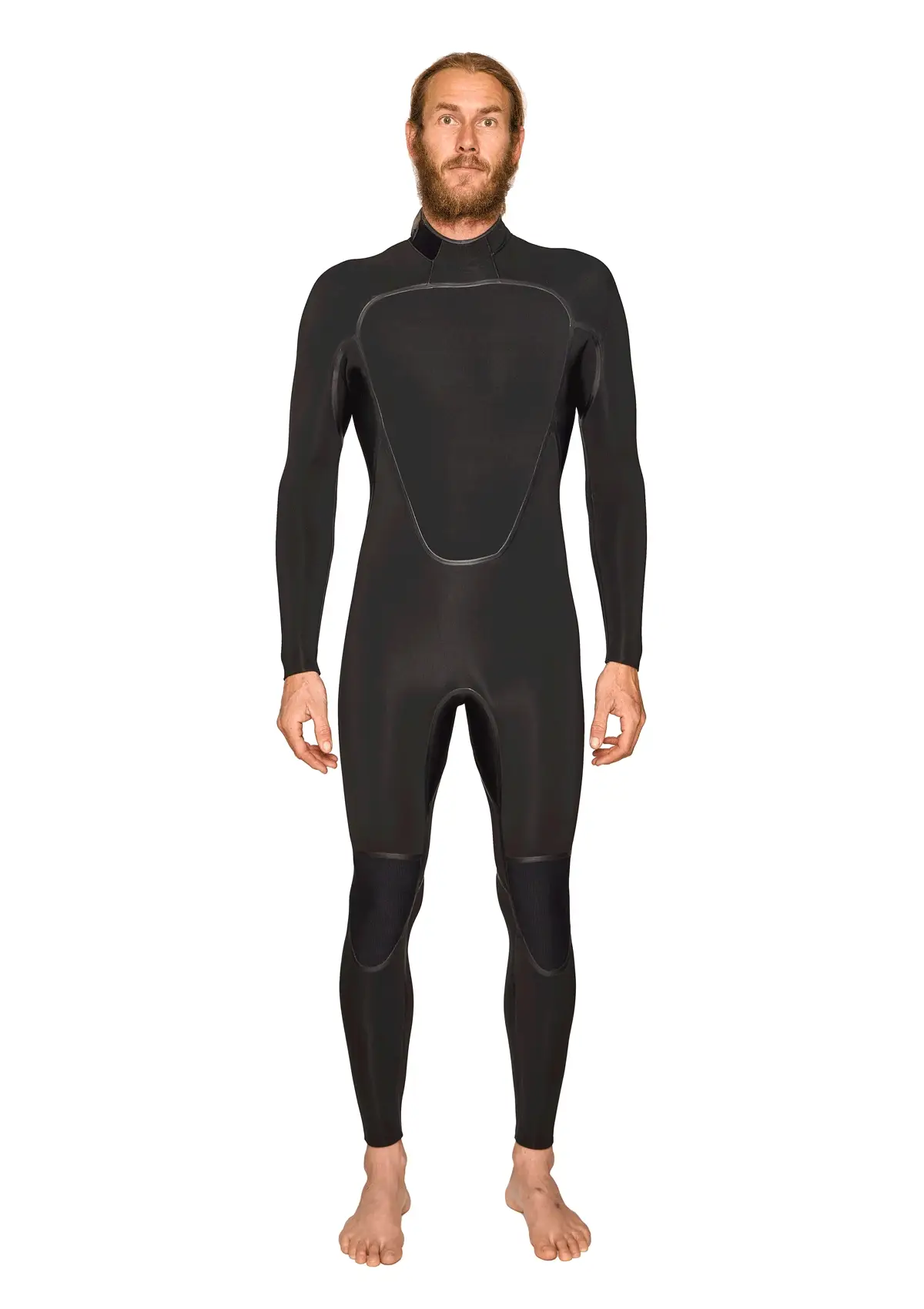 4/3 Back Zip Liquid Sealed Thermal Wetsuit - Image 3