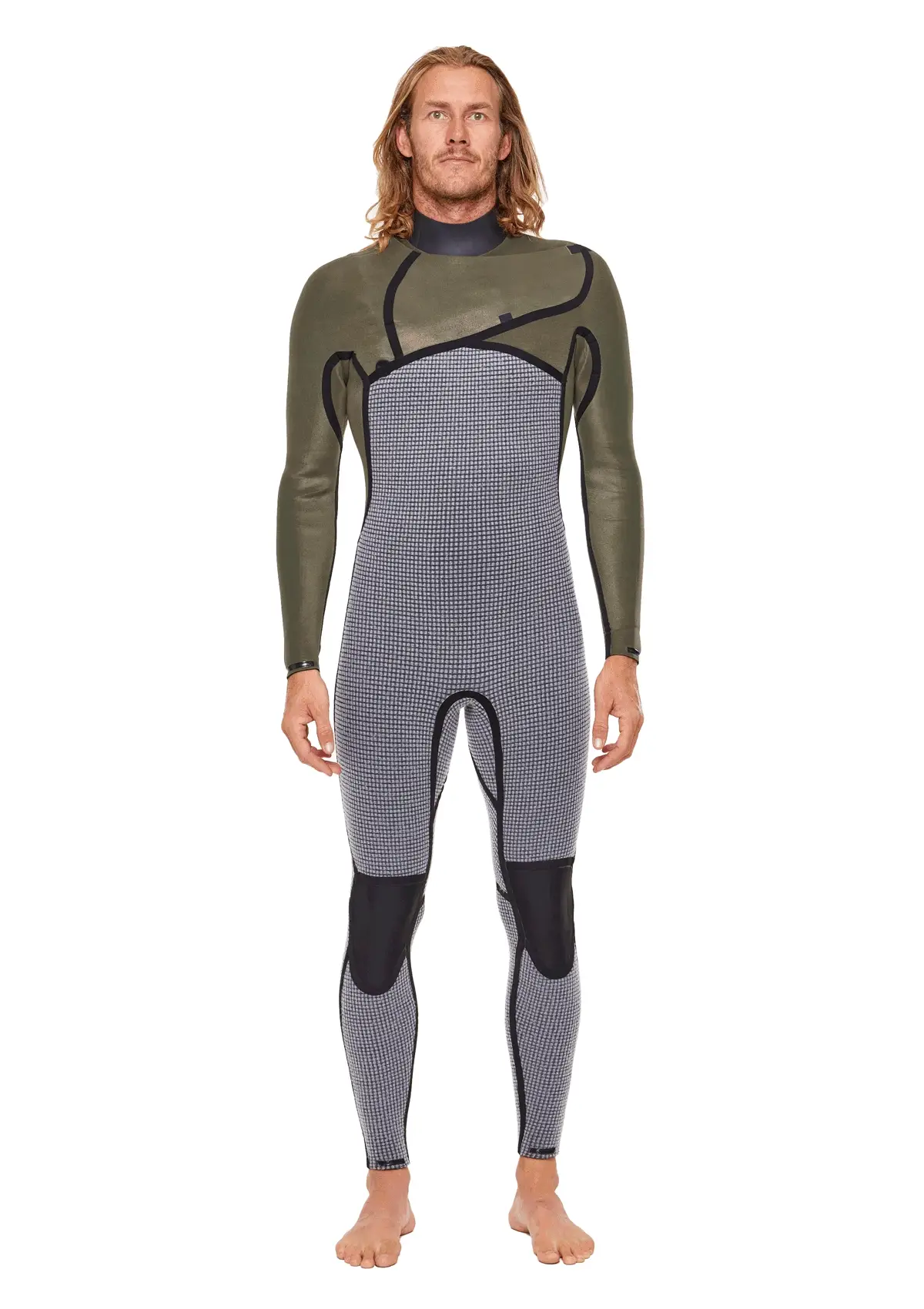 4/3 Liquid Sealed Thermal Chest Zip Wetsuit - Image 4
