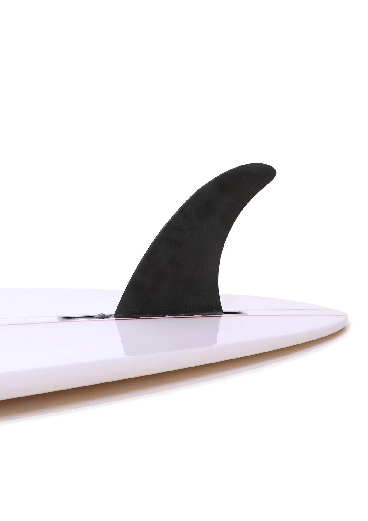 Hand Foiled 8â Traditional Upright Single Fin - Black - Image 2