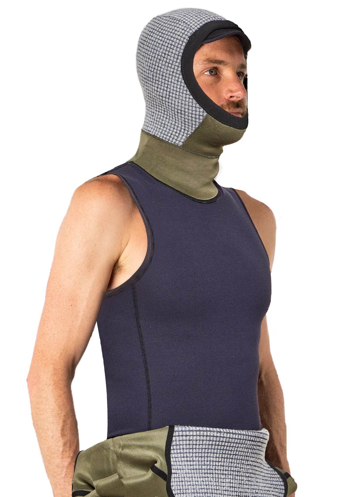 2mm Thermal Balaclava Wetsuit Vest - Image 6