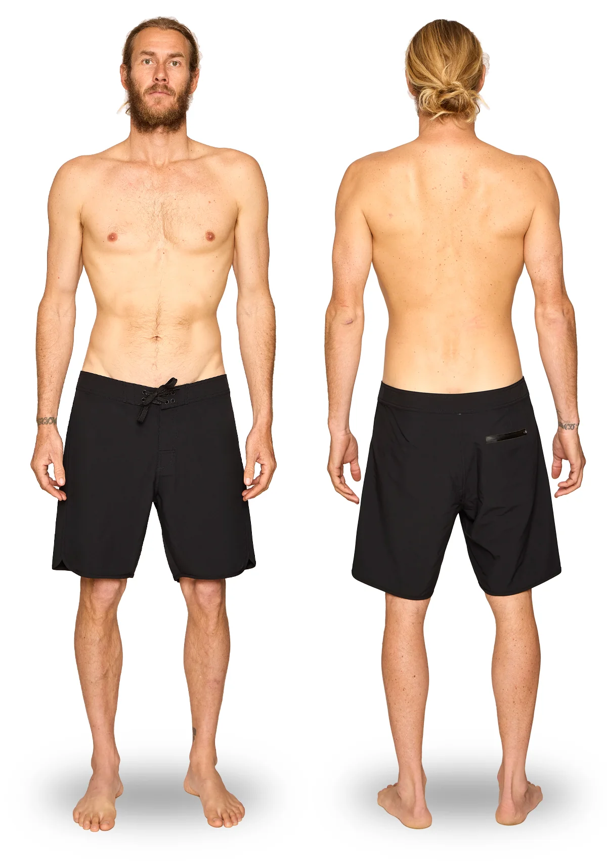 Black-Scallop Boardshort - Image 3