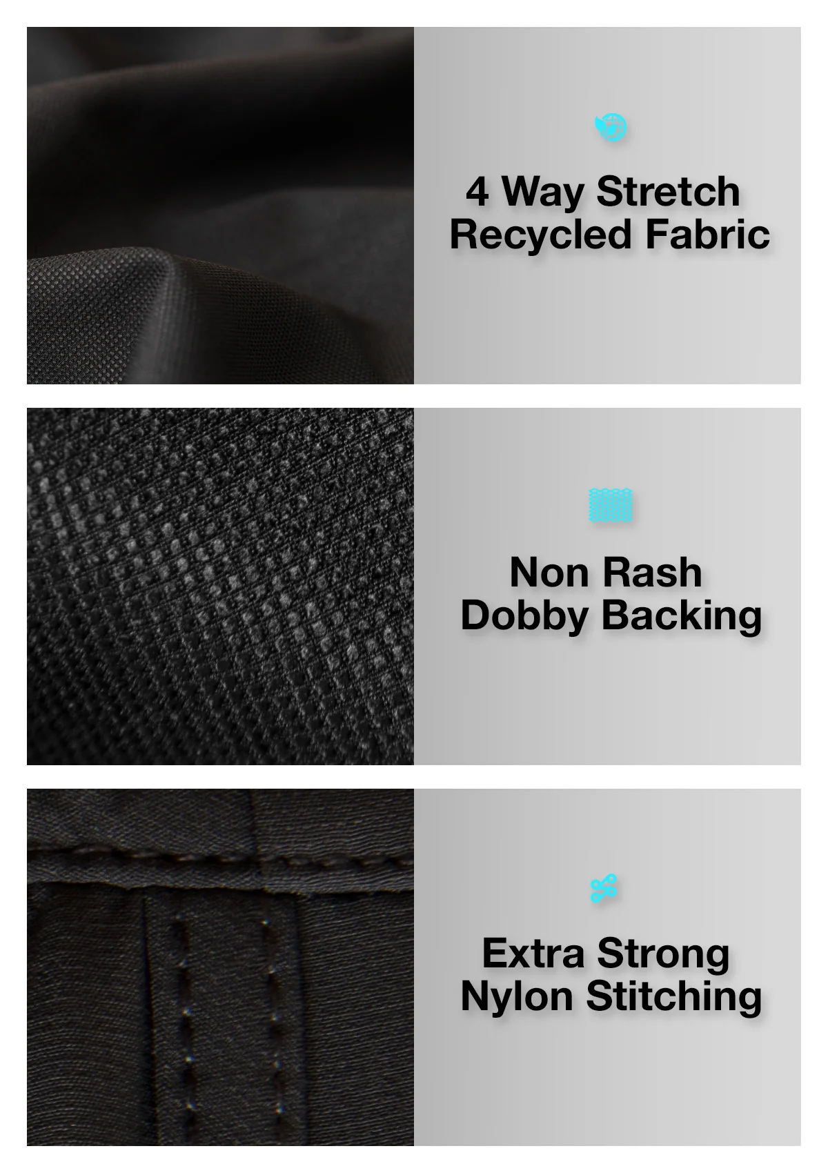 Black Side Pocket Boardshort - Image 6