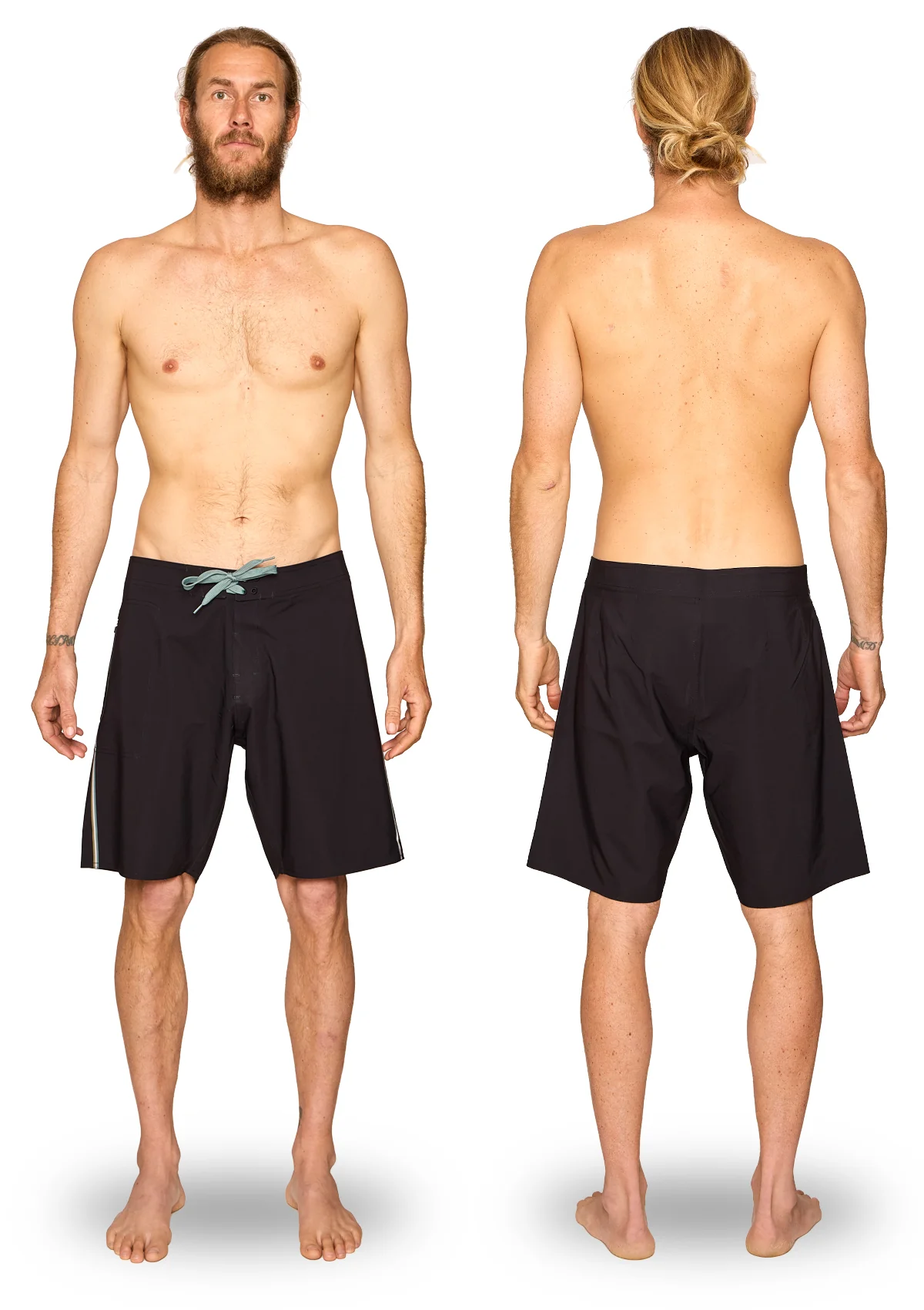 Black Ultralight Travel Boardshort - Image 3