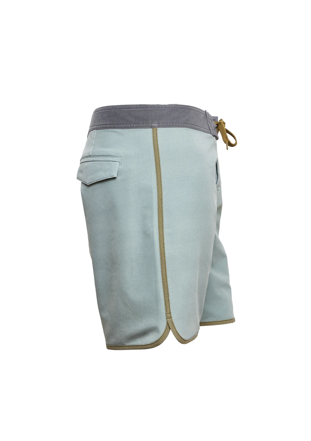 Sage Washed Scallop Boardshort - Image 3