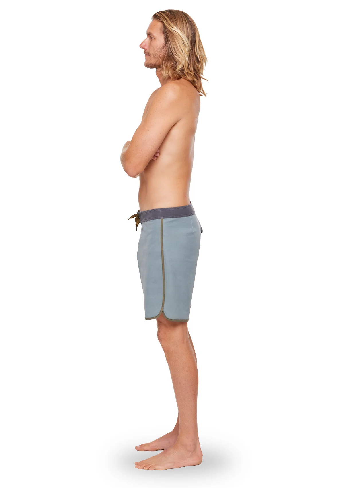 Sage Washed Scallop Boardshort - Image 5