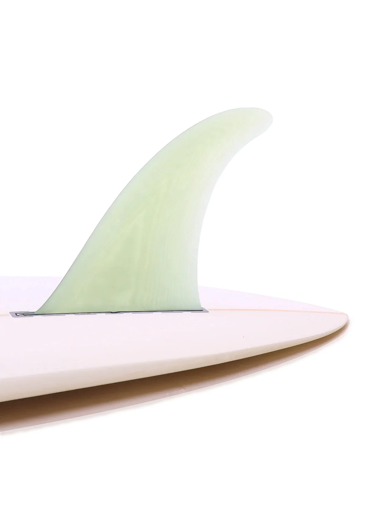 Hand Foiled 10” Log Single Fin - Clear - Image 2