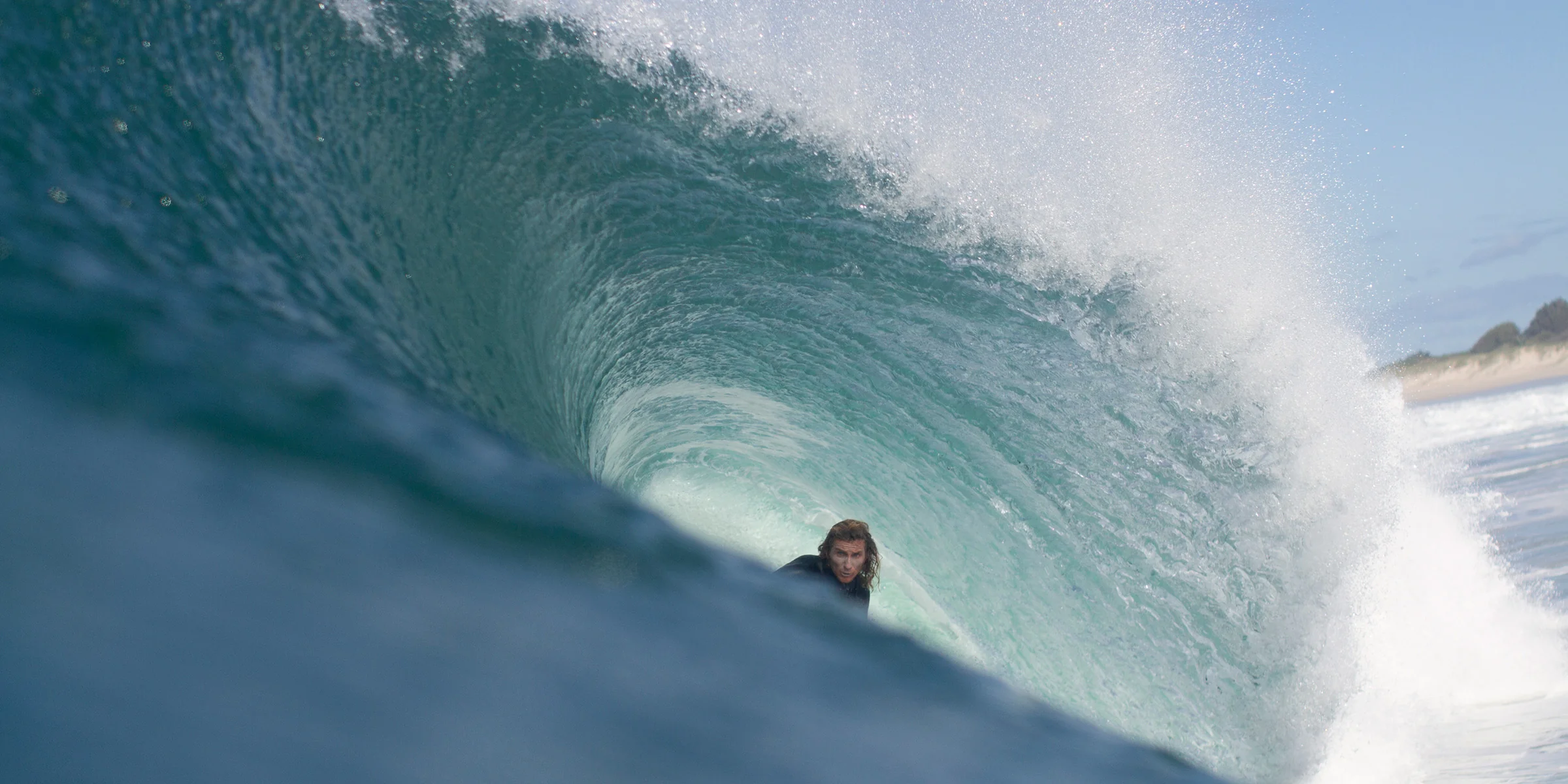 Hand Foiled 10” Log Single Fin - Clear - Image 5