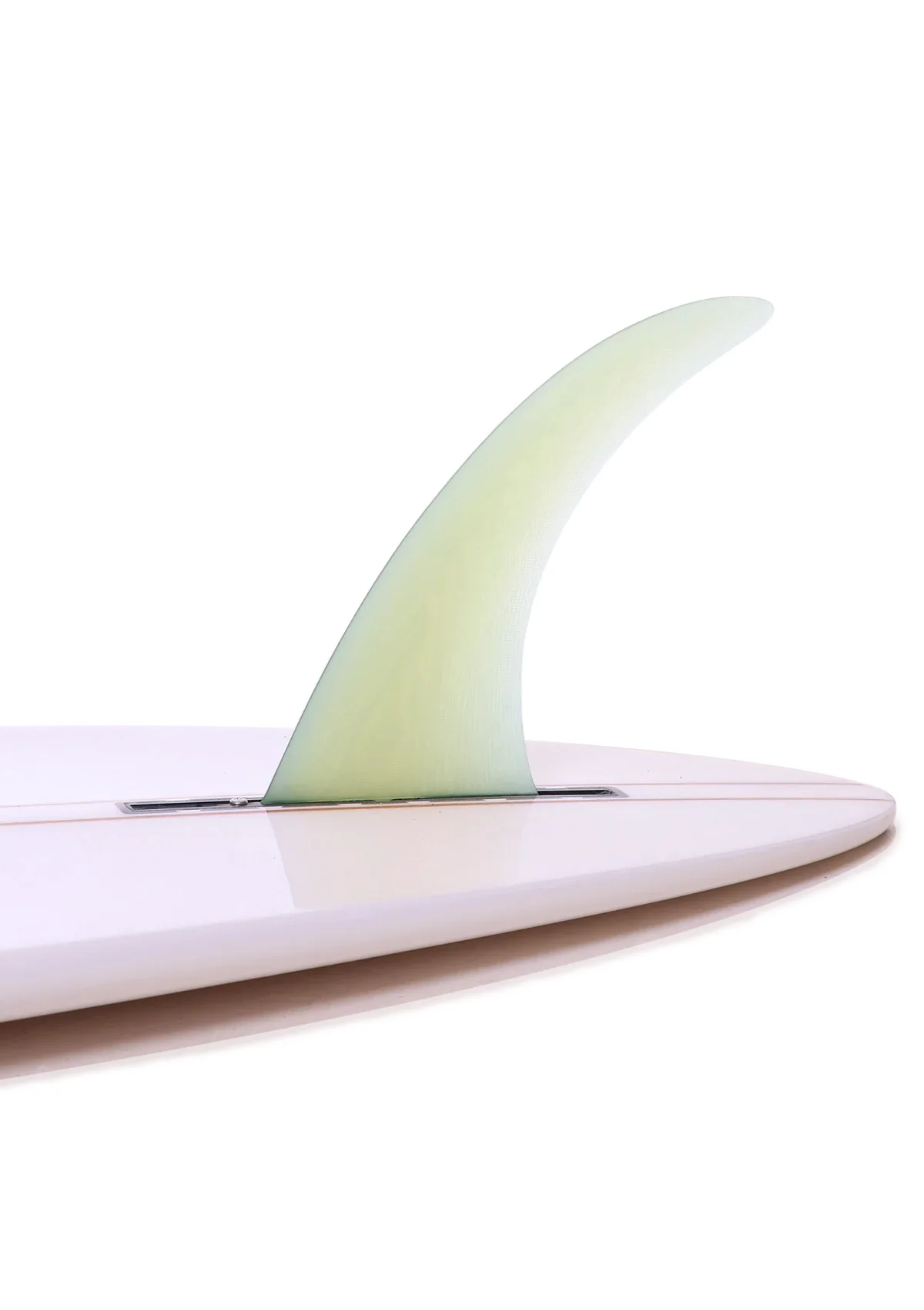 Hand Foiled 10” Reaper Single Fin - Clear - Image 2