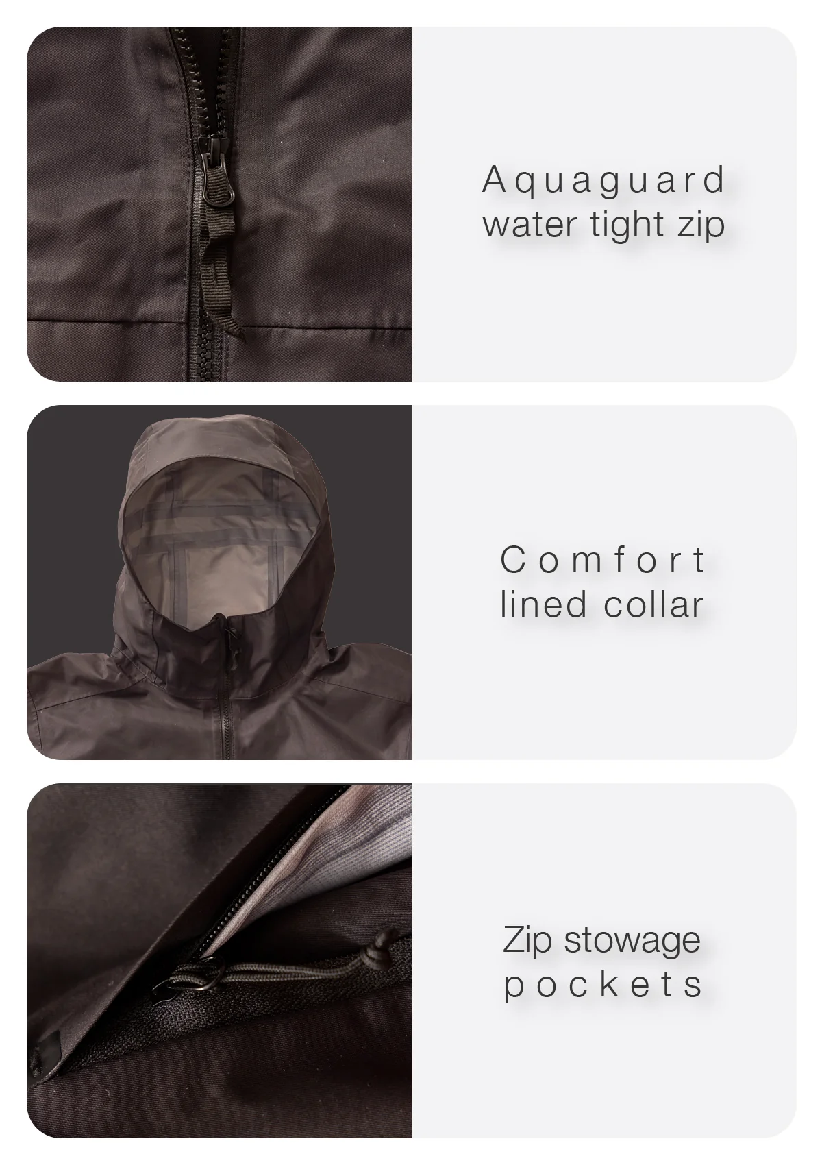 Hard Shell Jacket-Black - Image 10