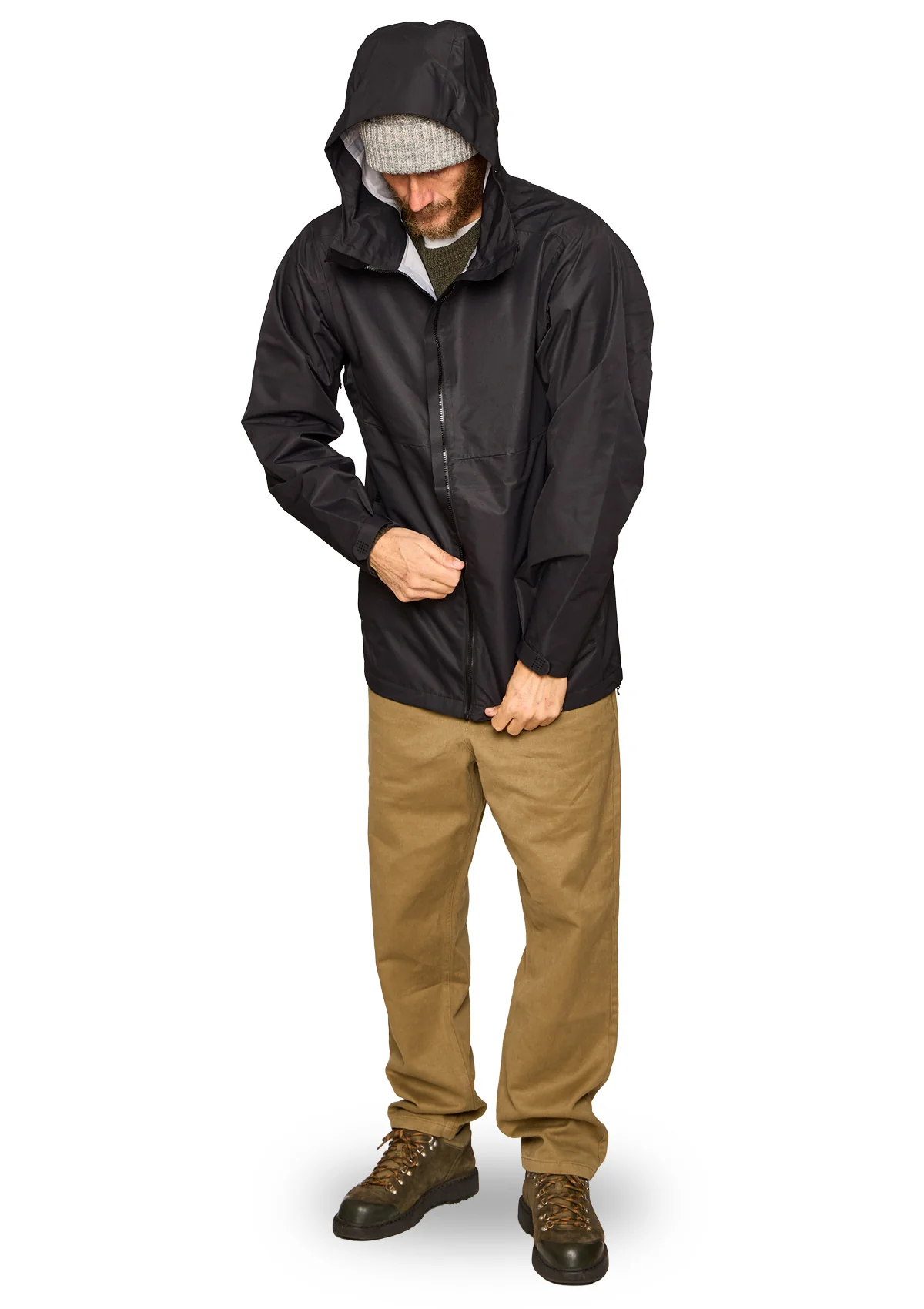 Hard Shell Jacket-Black - Image 5