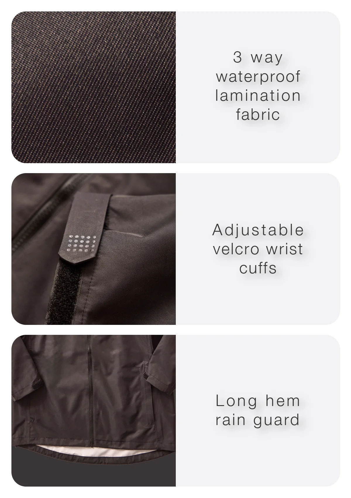 Hard Shell Jacket-Black - Image 9