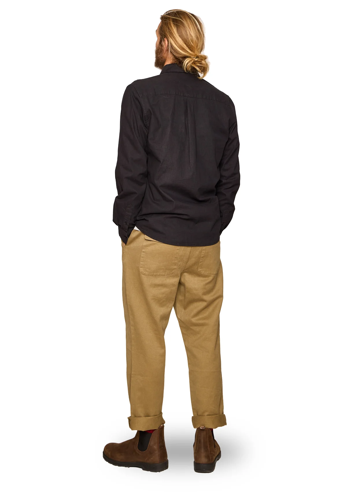 Hemp/ Organic Cotton Lightweight Shirt - Twilight - Image 4