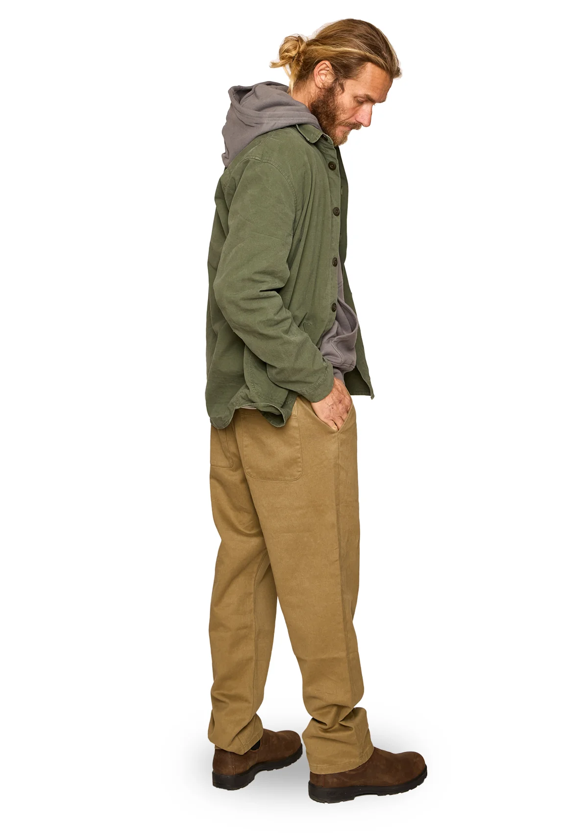 Hemp / Organic Cotton Work Pant - Khaki - Image 5