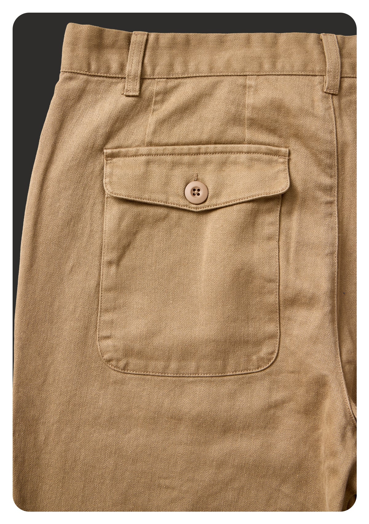 Hemp / Organic Cotton Work Pant - Khaki - Image 7