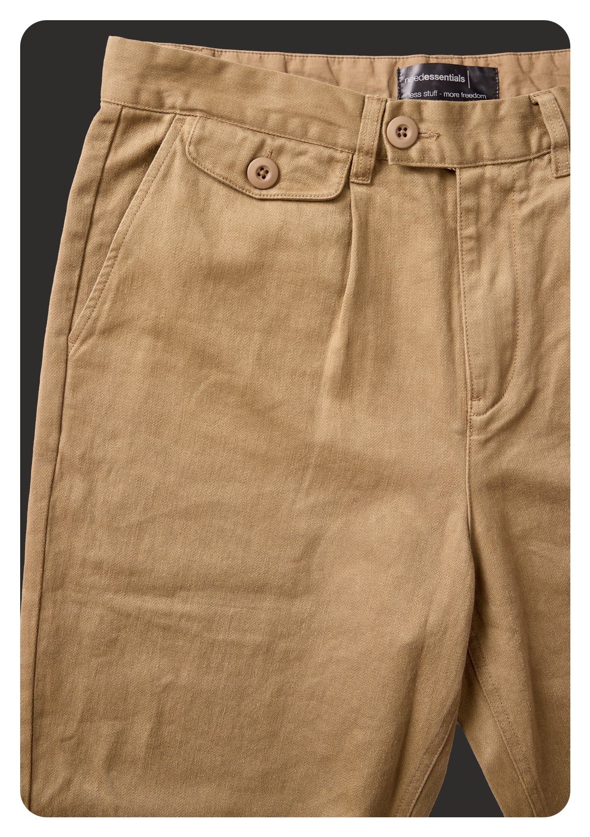 Hemp / Organic Cotton Work Pant - Khaki - Image 8