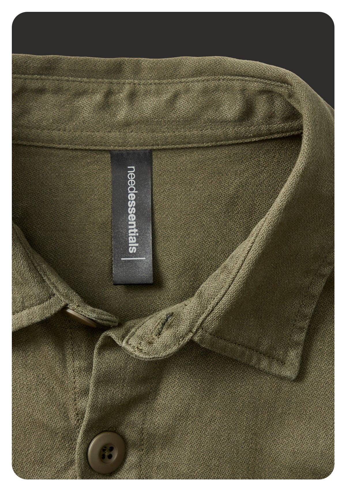Hemp/ Organic Cotton Work Shirt - Dunegrass - Image 8