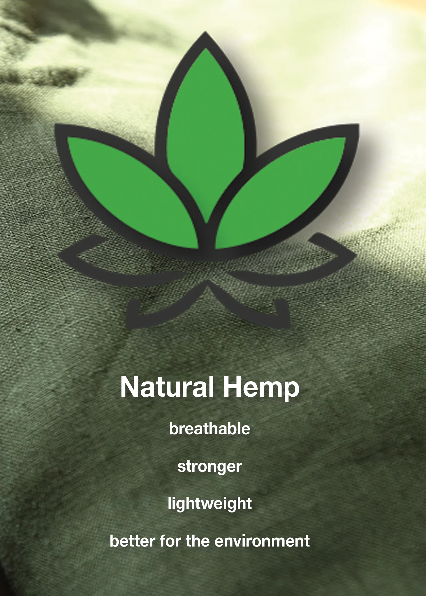 (Last Chance) Hemp Lightweight Shirt - Dune Grass - Image 4