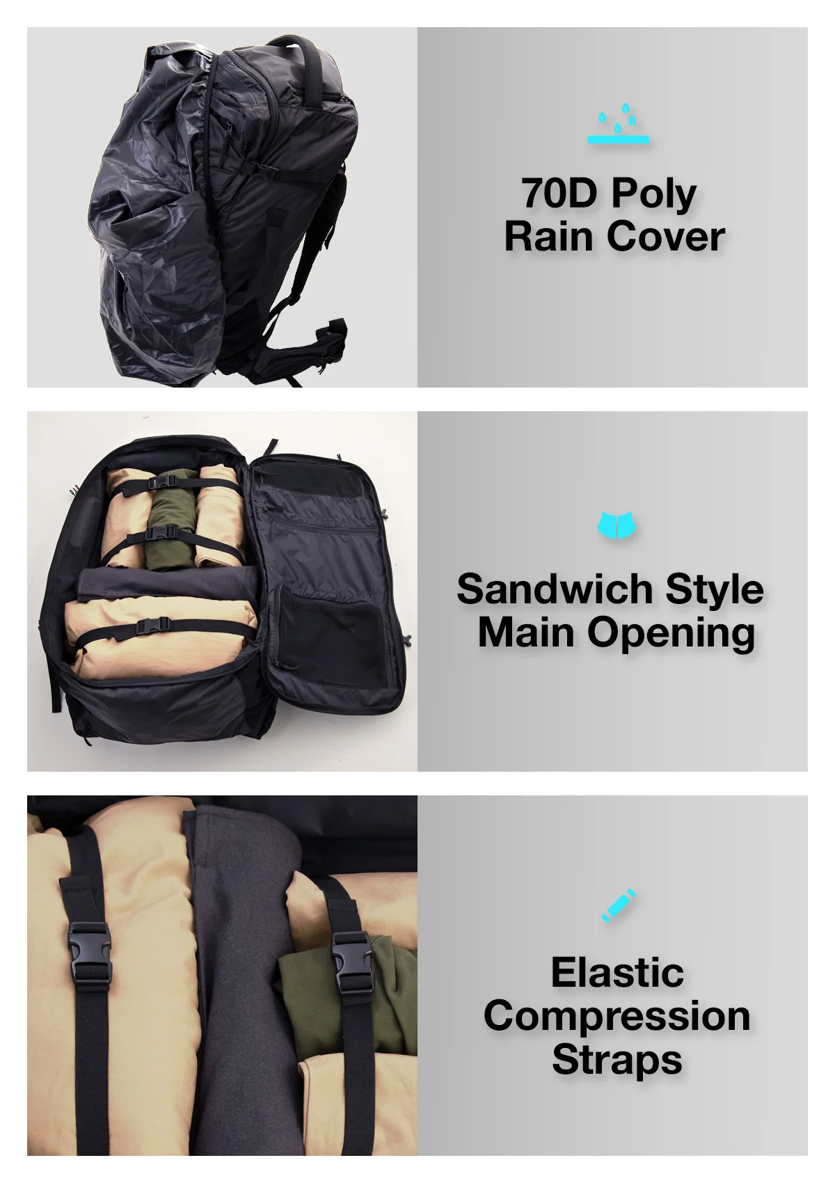 60 Litre Expedition Pack - Image 8