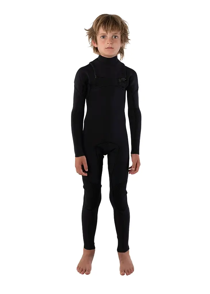 Kids 3/2 Thermal Chest Zip Wetsuit - Image 3