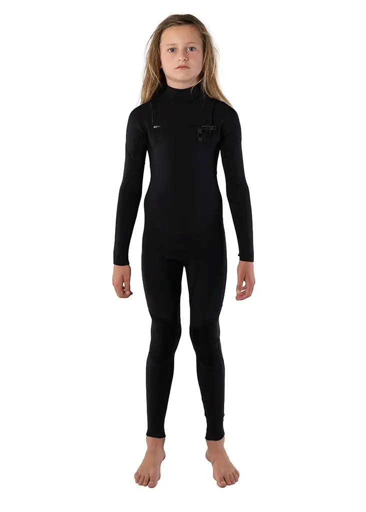 Kids 4/3 Thermal Chest Zip Wetsuit - Image 3