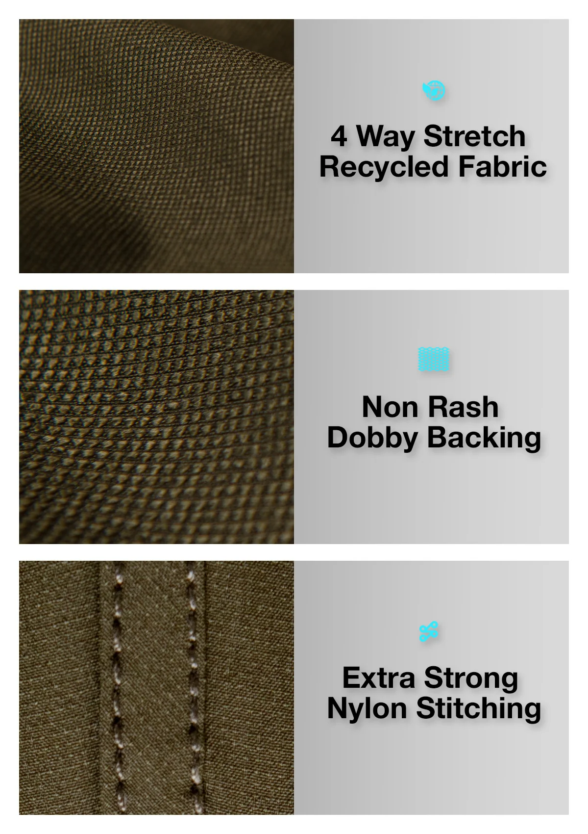 Olive-Scallop Boardshort - Image 7