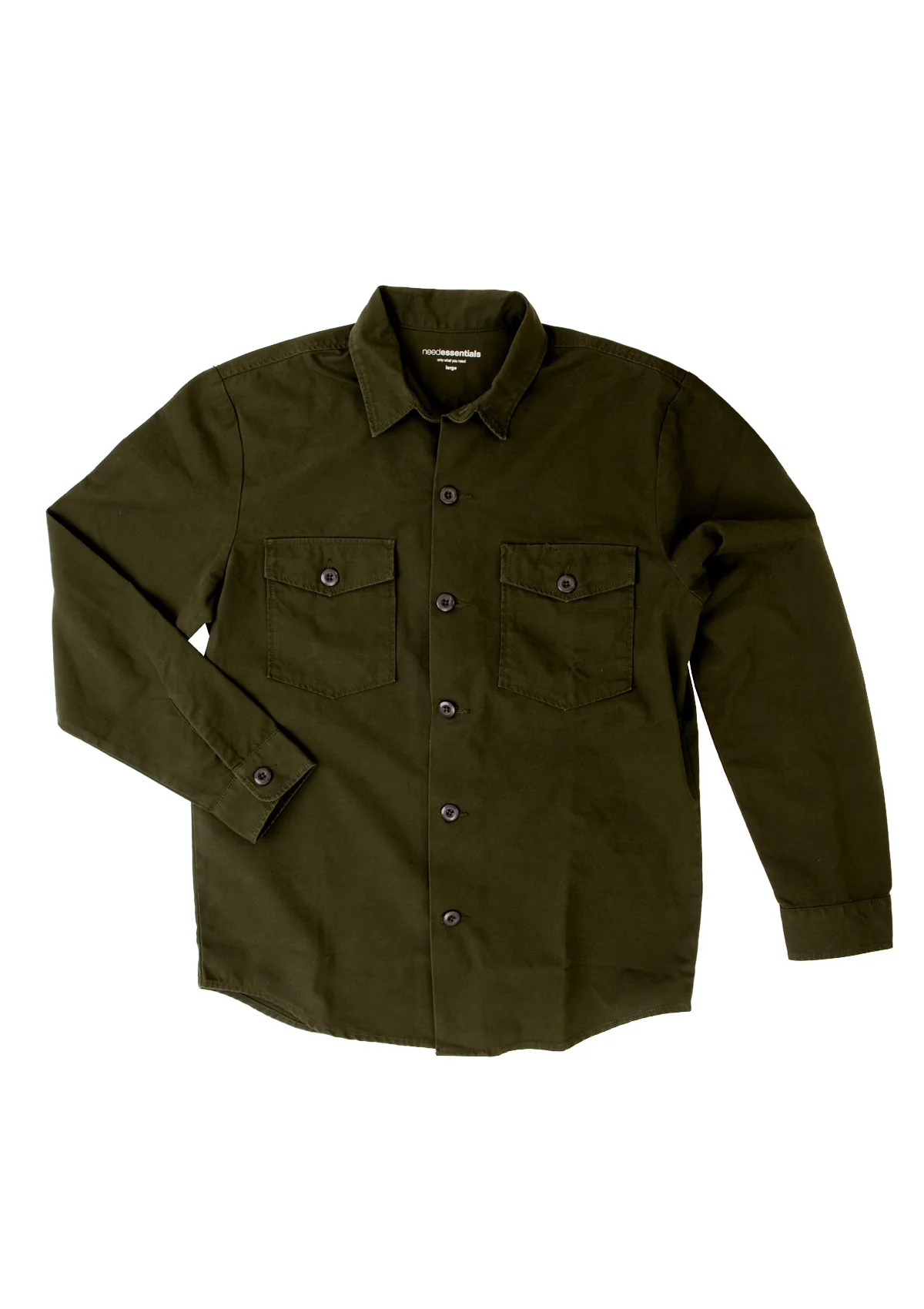 (Last chance) Organic Cotton Heavy Weight Shirt - Headland Green