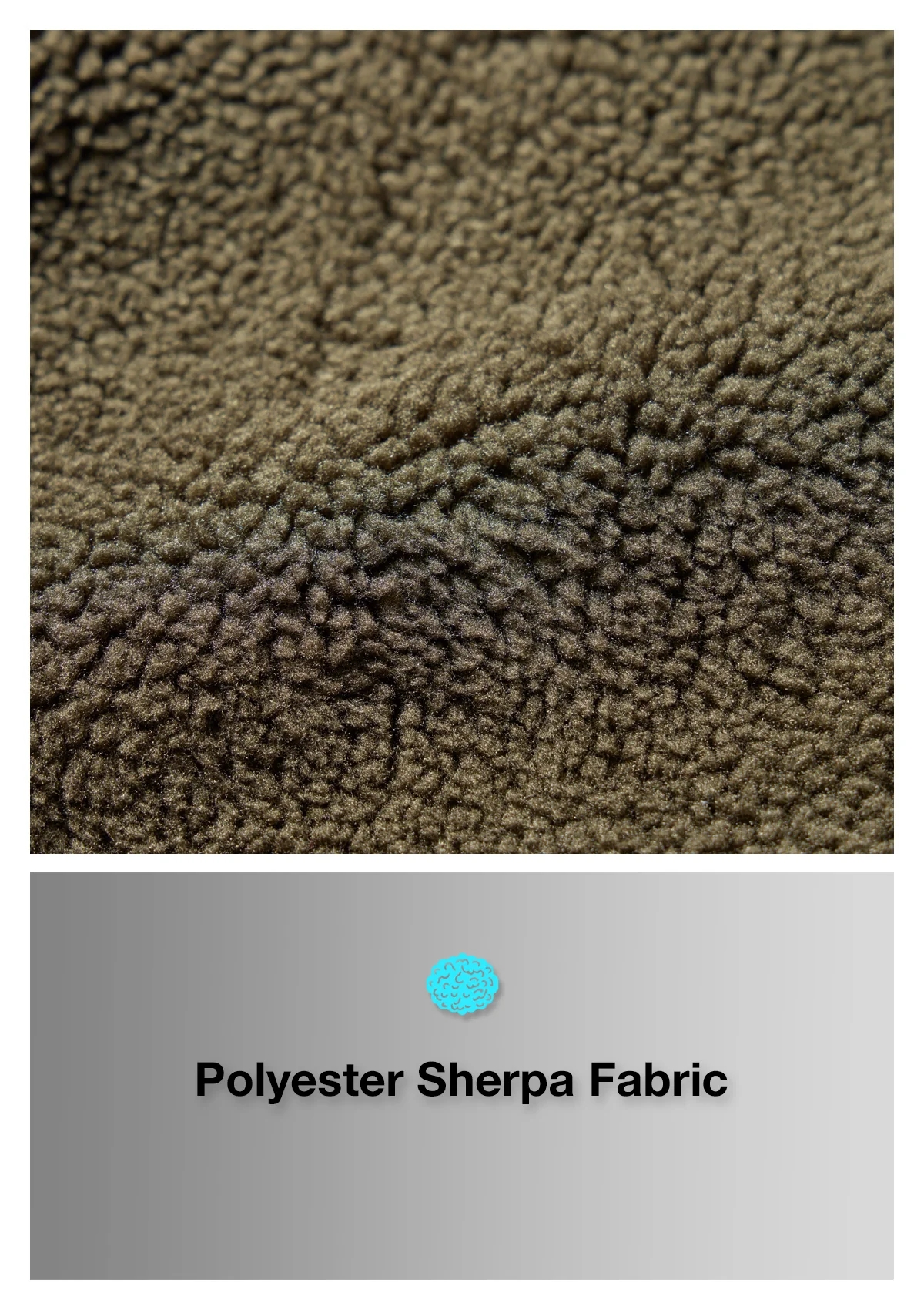 Sherpa Fleece Zip Jacket – Dunegrass - Image 3
