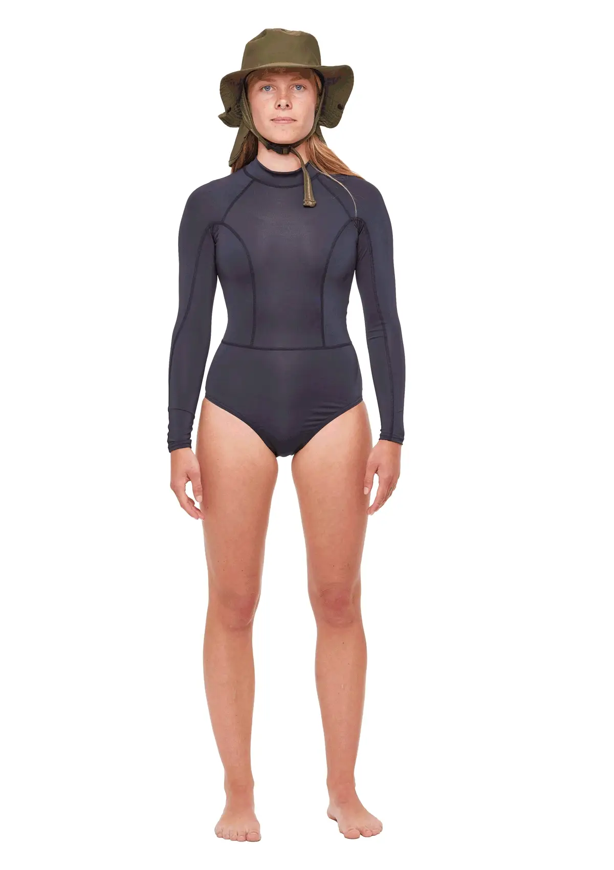 Womens Surfrider Foundation Not-For-Profit Surf Hat - Olive - Image 3